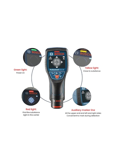 Bosch D-tect120 Çok Dedektörlü Duvar Tarayıcı 262354162