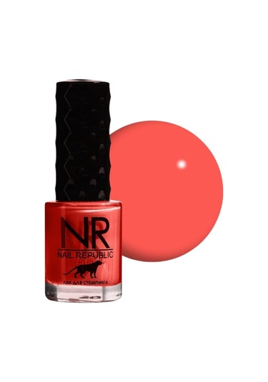 Stamping Oje Tırnak Baskı Boyası Mercan Pembe 10ml 18