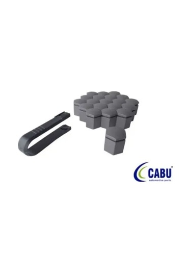 Bıjon Kapagı Komur Metalık 19x27mm Astra J K Insıgnıa B Zafıra 20 Adet+220644