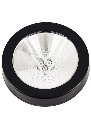 Suntek Işıklı Coaster Kokteyl Şişe Tabanı İçecekler Ev Usb Siyah