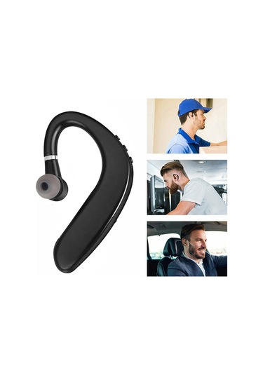 Qingmipy S109 Siyah Tek Kulaklı Bluetooth Kulaklık - Kablosuz Gürültü Engelleme Konuşma Ve Kulak夹ı