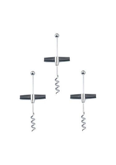 Gatherco Parçalı Kendin Yap Boncuklu Mantar Şişe Açacağı Şarap Aksesuarları Kırmızı Şarap Şişe Açacağı T-bar Ev Tipi Kırmızı Şarap Açacağı