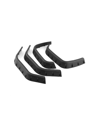 Youtek Trx4 Defender 1/10 İçin 8017 Numara Siyah Plastik Tekerlek Kaidesi Koruyucu Flap, Rc Araba Yükseltme Parçası
