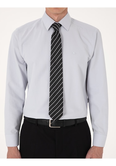Pierre Cardin Erkek Açık Gri Gömlek Basic 50316742-vr001 Açık Gri