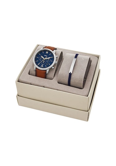 Fossil Ffs5708set Erkek Set Kol Saati Ve Bileklik