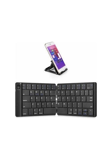 Samsers Katlanabilir Bluetooth Klavye Stand Tutuculu Siyah Bt X 1