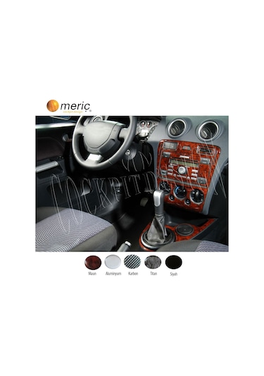 Meriç® Ford Fiesta Ön Torpido Kaplama 10 Parça 2005-2010 (530156314)
