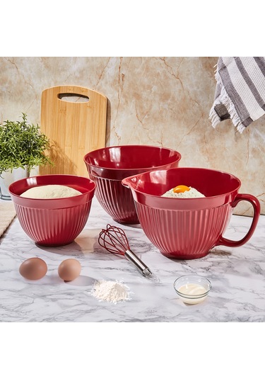 Aryıldız Daily Karıştırma Kabı Kırmızı 20 Cm. Kırmızı