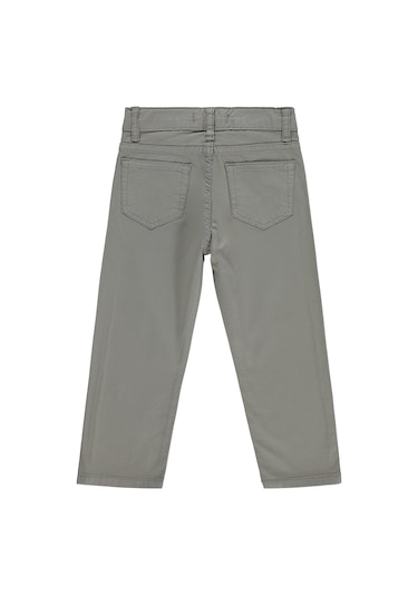 Civil Boys 5 Cep Basic 2-5 Yaş Pantolon - Gri Açık Gri