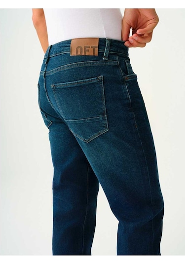 Loft Lf2037335 Erkek Dante Jean Pantolon Dark Green