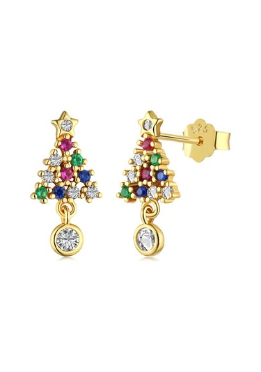 Tancise 925 Ayar Gümüş Zirkon Küpe Damla Küpe Kadınlar Için Düğün Hediyeleri