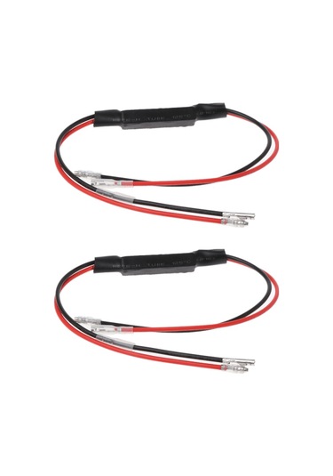 Motosiklet Led Sinyal Lambası, Motosiklet Aksesuarları İçin Dc 12v Çimento Direnci İçin 2 Adet