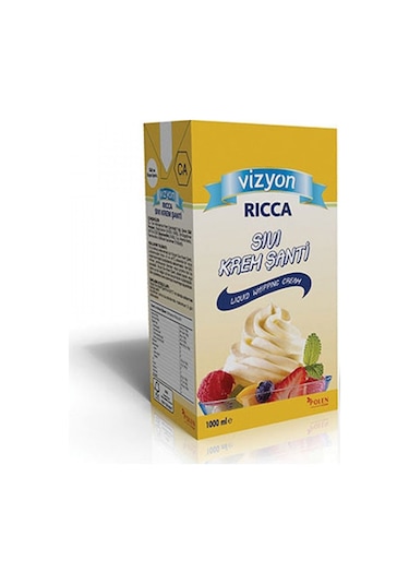 Vizyon Krem Şanti Ricca 1000 ml
