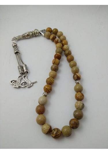 Jasper Taşı Tespih / Doğaltaş Tespih N11.6715