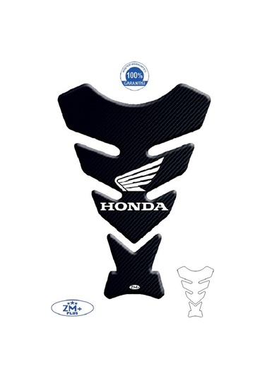 HONDA ÜNİVERSAL TANK PAD KARBON-SİYAH