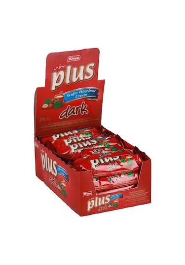 Plus Dark Gofret 13 Gr. 24lü (1 Paket)