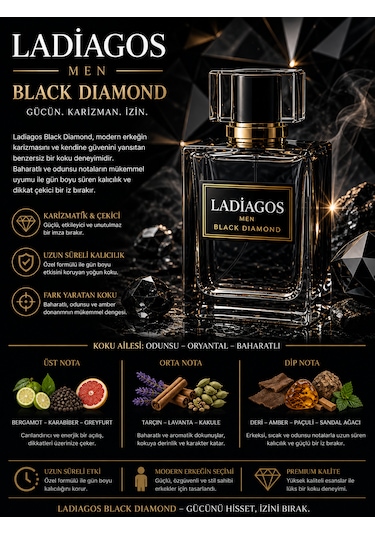 Ladiagos Black Diamond Odunsu - Oryantal