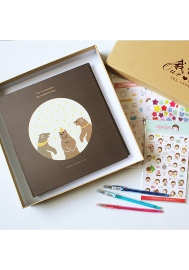 Tongxida 5 İnç Dıy Yaratıcılık Eklentisi Tip 3r Sifonlu Ütü Halkası Aile Fotoğraf Albümü