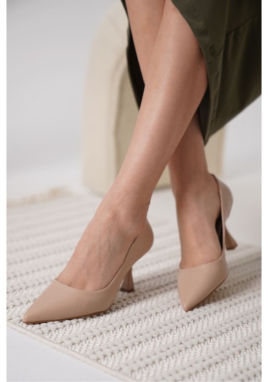 Monica Nude Cilt Kadın Stiletto Nude