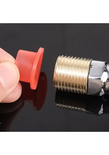 Pazly 10-100 Adet Silikon Musluk Sızdırmaz Conta Kauçuk Hortum Sızdırmazlık Sıhhi Contası Çin