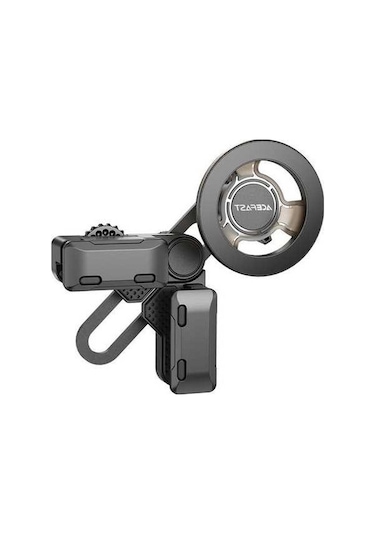 Tongxida Acefast D43 Araç Pano Ekranı, Manyetik Telefon Tutucu, Ayarlanabilir Kol Standı, Siyah Siyah