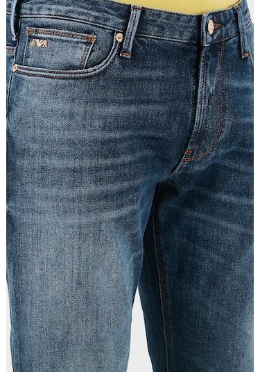 Emporio Armani Erkek Kot Pantolon Em000121 Af13272 Mb002 Lacivert Lacivert