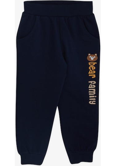 Breeze Erkek Bebek Eşofman Takım Sevimli Ayıcıklar Desenli 9 Ay - 3 Yaş Karışık Renk Çok Renkli