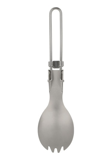 Tongxida Yürüyüş İçin Hafif Titanyum Bardak Çatal Kaşık Seti, Çok Renkli Çok Renkli