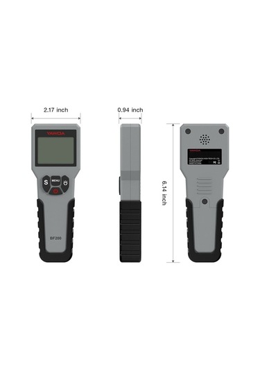 Novahub Yawoa Bf200 Araba Fren Hidroliği Test Cihazı, Dijital Basınç İzleme, İçerik Algılama Test Kalemi