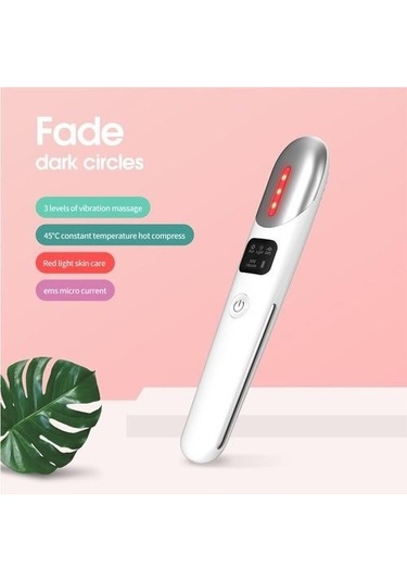 Elektrikli Göz Masaj Anti Aging Göz Kremi Uygula Kıvrıkları Kaldır Koyu Çevreler Göz Bantları Güzellik Enstrüman Güzellik Göz Sopa Ev Kullanımı Güzellik Cihazları Vaoapu Çok Renkli