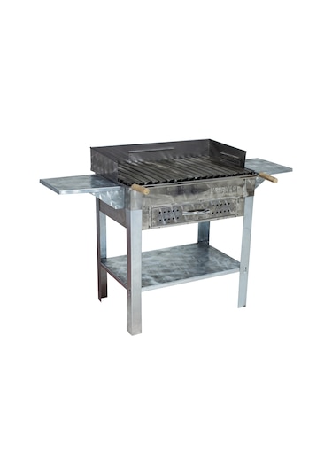 Metehan MTH-159 Pervazlı - Kanatlı - Çekmeceli - Lama Izgaralı Mangal