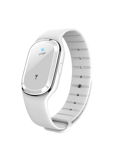 Dolıty Ultrasonik Anti Böcek Kovucu Bileklik Bantları Beyaz Beyaz