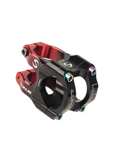 Jzcat Gidon Standları Cnc Ultra Hafif Alüminyum Alaşımlı Yüksek Mukavemetli Iskelet Standları-Siyah Kırmızı B Modeli Kırmızı - Siyah