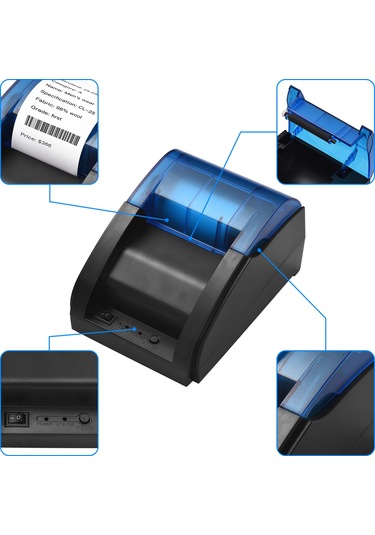 Os7114eu 58 Mm Pos Yazıcı Doğrudan Termal Masaüstü Makbuz Yazıcısı