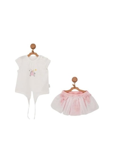 Andywawa AC22718 Unicorn Bebek Takım Ekru