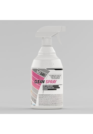 Biorad Clean Sprey Hızlı Yüzey Dezenfektanı 1 L