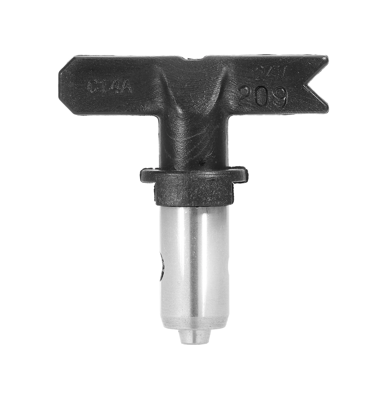 Hangfox Tungsten Çelik Sprey Mili Siyah 211 - Dayanıklı, İyi Atomizasyon, Ev Ve Ticari Yapılar İçin Lateks/olif Yağlı Boyalar