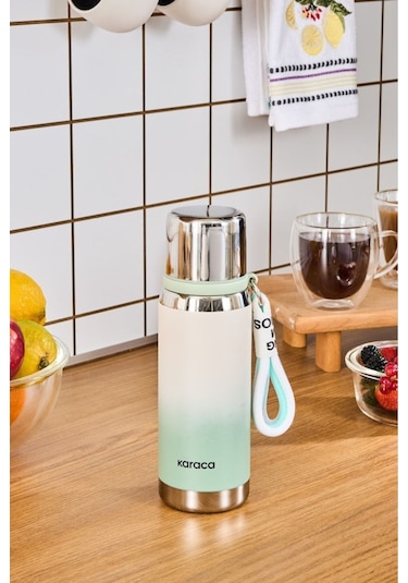 Karaca İnoxis Çelik Sızdırmaz Termos 550 Ml Mint