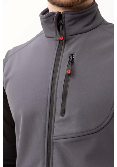 Softshell Erkek Yelek Kışlık İş Güvenliği Salina Günlük Kullanıma Uygun Konforlu Kesim Fermuarlı Füme Softshell Erkek Yelek Kışlık İş Güvenliği Salina Günlük Kullanıma Uygun Konforlu Kesim Fermuarlı Füme