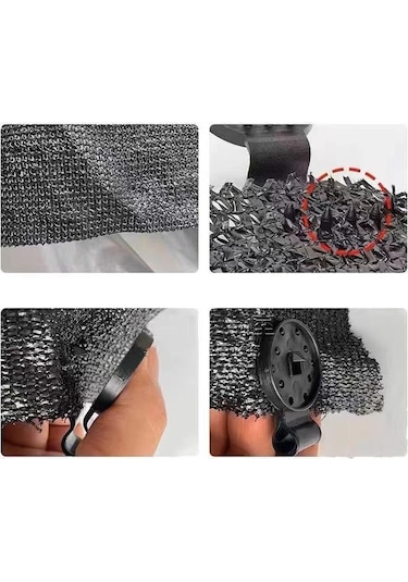 Güneşlik Kumaş Sabitleme Klipsi Kumaş Klipsi 20pc