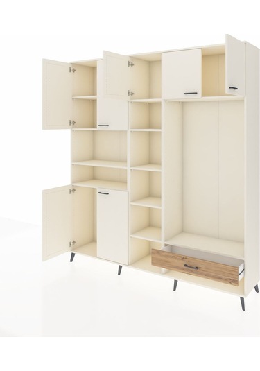 Hyperion Dolap 11 Raflı Tek Çekmeceli 7 Kapaklı 220x44x243 Aytaşı-aytaşı/çam Aytası/atlas Çam Hyperion Dolap 11 Raflı Tek Çekmeceli 7 Kapaklı 220x44x243 Aytaşı-aytaşı/çam Aytası/atlas Çam