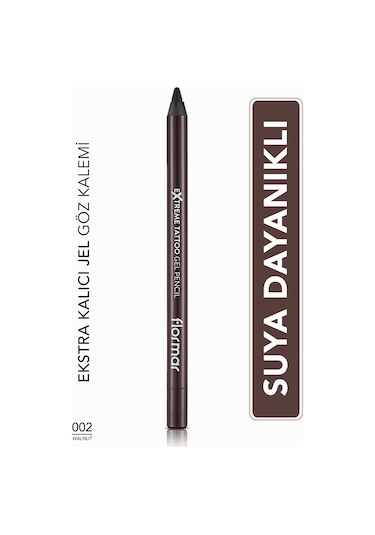 Flormar Extreme Tattoo Akmayan Kajal Göz Kalemi 002 Walnut