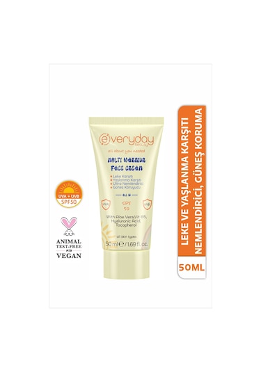 Everyday Beauty Multi Warrior 4 Etki 1 Arada Yüz Kremi 50 ML