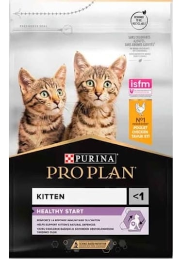 Purina Pro Plan Kitten Tavuklu Yavru Kedi Maması 10 KG