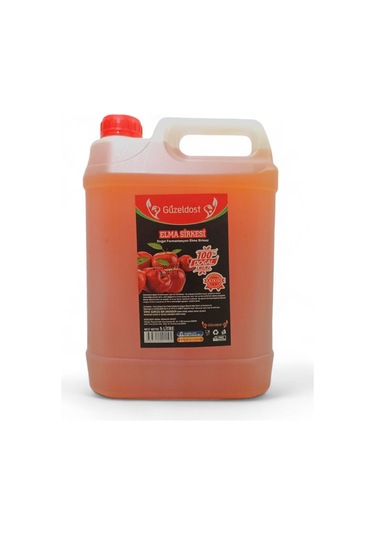 Elma Sirkesi 5 Litre Katkısız Ev Yapımı Saf Ve Doğal Lezzet