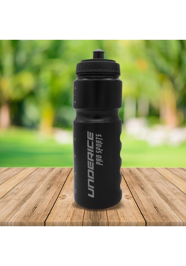 Suntek Spor Su Şişesi Taşınabilir Tekrar Siyah Siyah