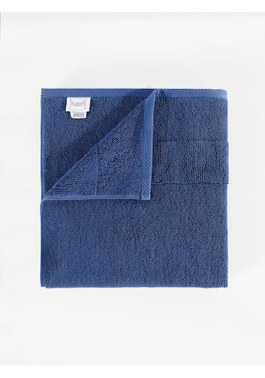 Cotton %100 Banyo Havlusu 50x90 Cm Royal Mavi