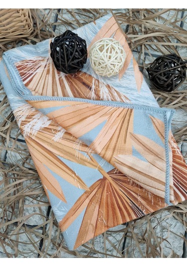 Cherir Mikrofiber Plaj Havlusu 173648746 Kahverengi