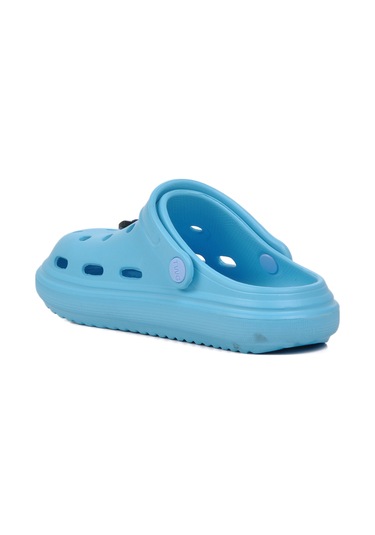 Aspor Mavi Unisex Sabo Çocuk Terlik Çok Renkli