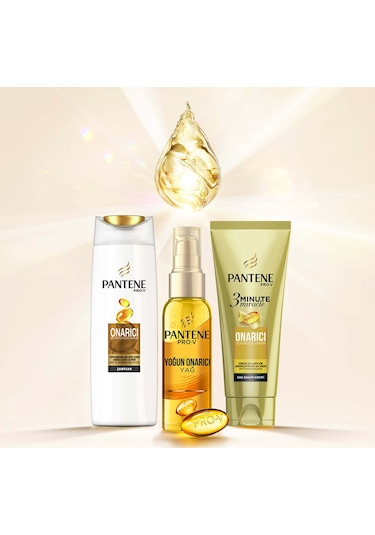 Pantene Keratin Özlü Onarıcı E Vitaminli Saç Bakım Yağı 100 ML